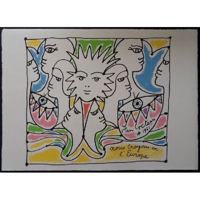 une image représentant un dessin d'un chat avec des oiseaux dessus