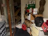 a room with a lot of boxes and boxes on the floor