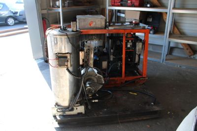 l'image d'une machine dans un garage