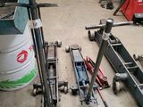 a lot of tools that are laying out on the floor