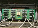 an image of a close up of a circuit board with multiple wires