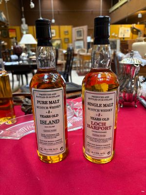 2 bouteilles Pure malt et Single Malt sélection maison gosselin - Photo 1