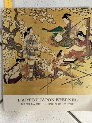the cover of the book l ' art du japon eternel