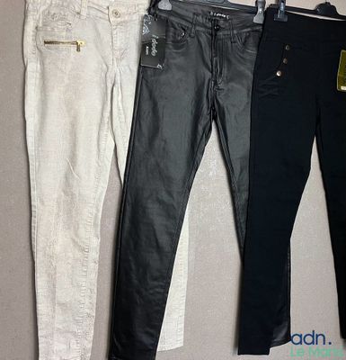 Expédition obligatoire - Lot de 9 pantalons de diverses marq…
