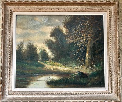 une image d'un tableau accroché au mur