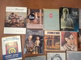 many books that are on the table together