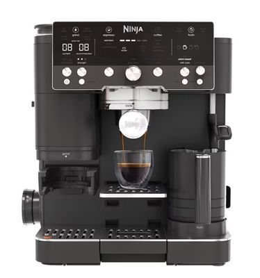 a close up of a coffee machine on a white background