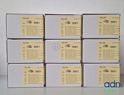 Lot de 9 boîtes de 25pièces de couvercles de boîte de dériva…
