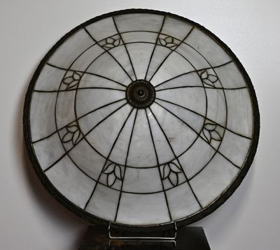 Vasque éclairante en résine Style 1920