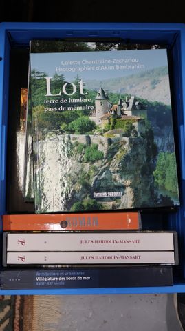 Lot de livres modernes sur l’art, Paris, description de l’Egypte ...