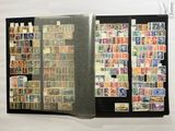 a book with a lot of stamps on it