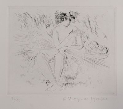 André DUNOYER DE SEGONZAC (1884-1974)