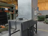 a machine that is sitting inside of a building