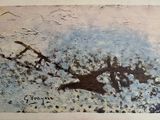 une image représentant un tableau d'un arbre dans la neige