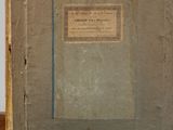 a picture of an old book with a label on it