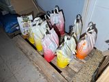 many bags that are sitting on a pallet