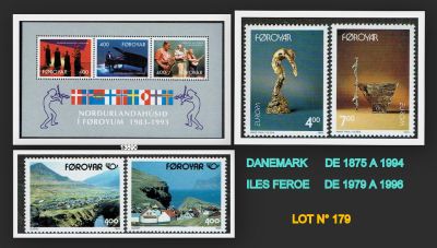 four stamps with different images of people on them on a black background