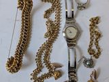 a lot of jewelry on the table together