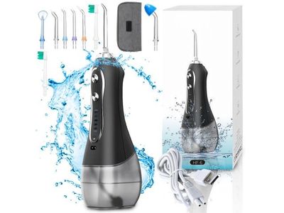 an image of a toothbrush is being used to clean the water