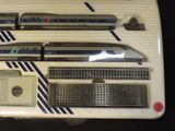 a picture of a model train set in a plastic case