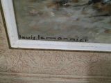 a picture of a painting on the wall of a house