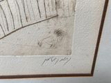 an image of a drawing of a man sitting at a table