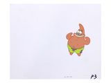 an image of a drawing of a cartoon character in green shorts