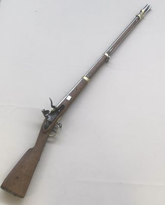 Fusil à silex de Marine début 19ième Manufacture Royale de T…