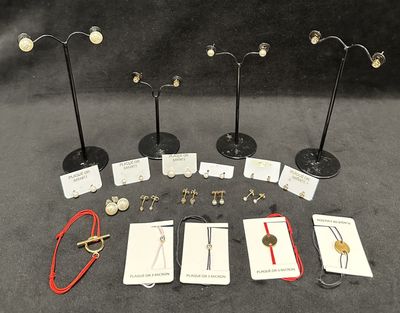 a lot of items that are sitting on a table