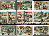 une image représentant un collage de photos d'enfants jouant dans la neige