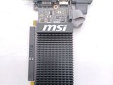 a close up of a video card on a white surface