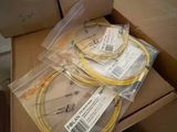 a box full of cables and boxes of other wires