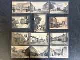 images tirées d'une série de vieilles photos d'une ville
