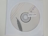 a picture of a cd with a tape on it