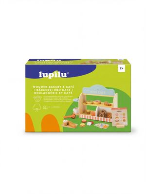 Ensemble de jeu « Boulangerie-café » en bois de Lupplu
