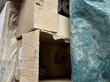 a cardboard box that is sitting on a pallet