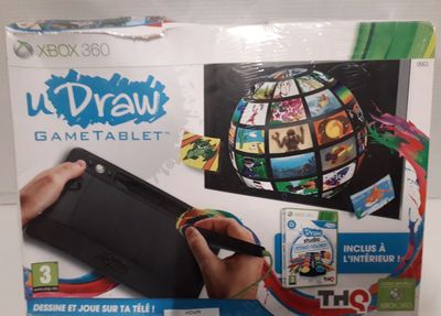 Tablette u draw avec jeu pour xbox 360 neuf sous blister