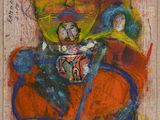 an image of a painting of a woman with a child in her arms