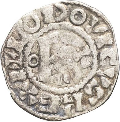 a close up of a coin on a white background