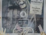 poster for creepshow in a store window in the uk