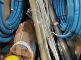 a box full of different types of hoses in it