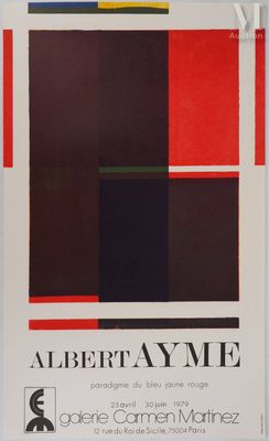 AYME Albert (1920-2012) Composition abstraite, 1979