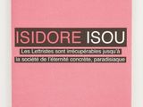 a pink notebook with a black and white title on it