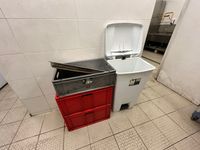 Poubelle à en PVC blanc (photo 2)