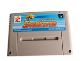 a nintendo game that is sitting on a white surface
