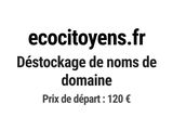 ecocitoyans fr desstockage de nons de domaine