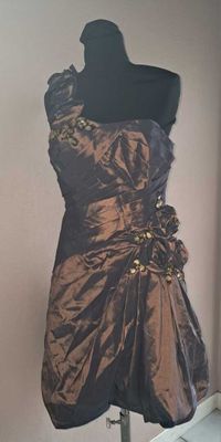 robe de cocktail + étole pour cocktail, cérémonie neuve tail…