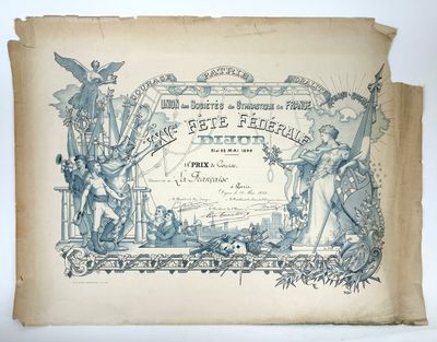 Gymnastique / Course / Fêtes Fédérales / Nice / Gimello / Di…