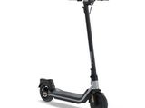 an electric scooter on a white background