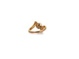 an image of a gold ring with a skull on it